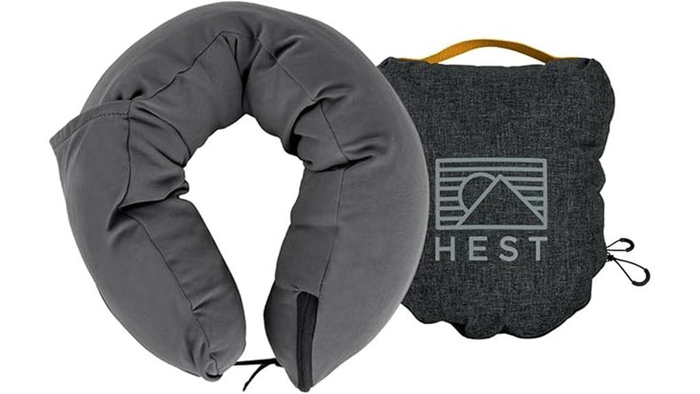 versatile memory foam travel pillow