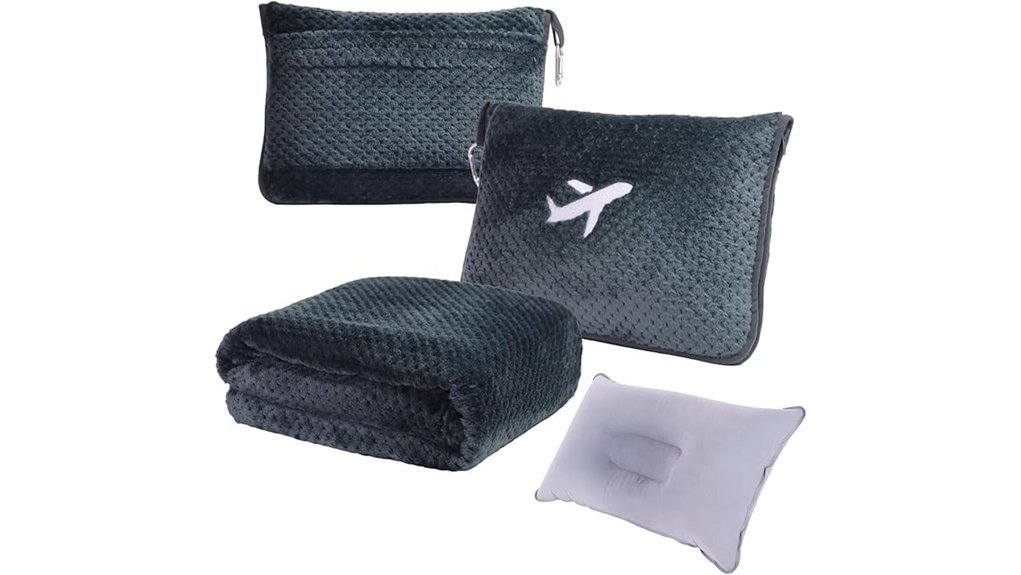 versatile travel blanket set