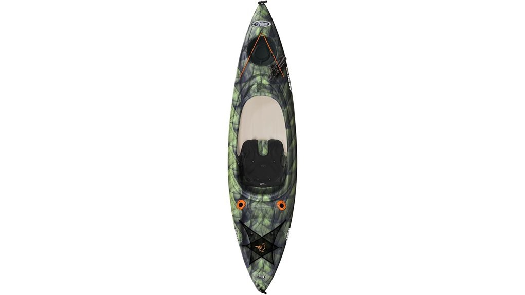 vibrant fishing kayak design