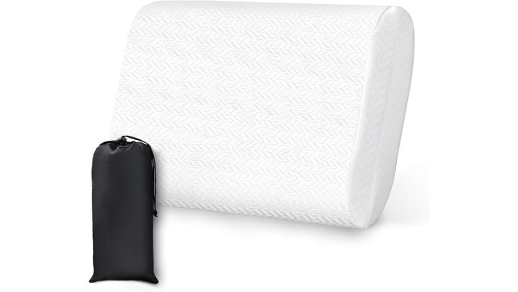 washable memory foam pillow