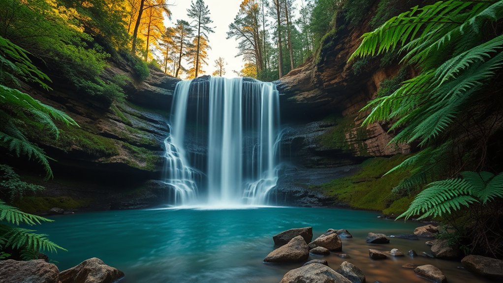 waterfall adventure in ozarks