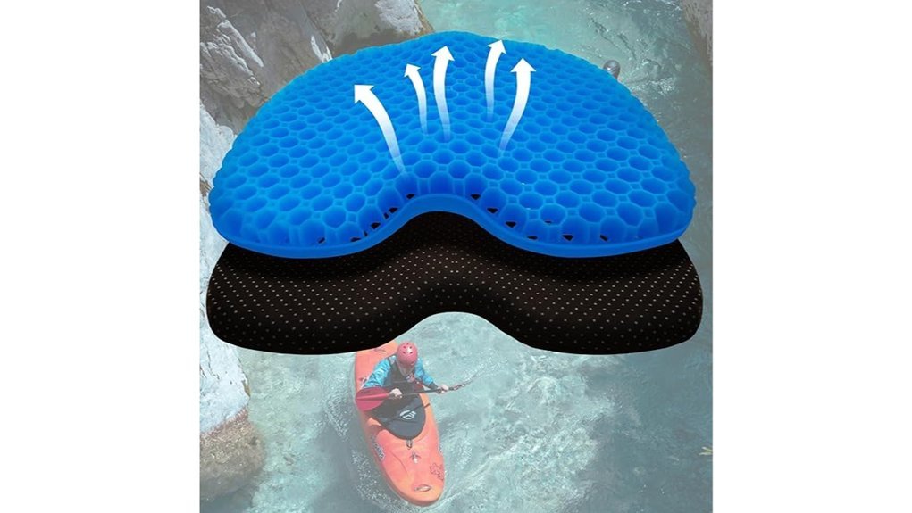 waterproof anti slip kayak cushion