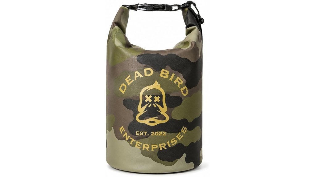 waterproof camo dry bag