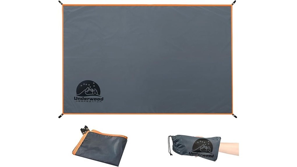 waterproof camping tent footprint