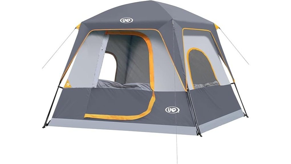 waterproof camping tent for four