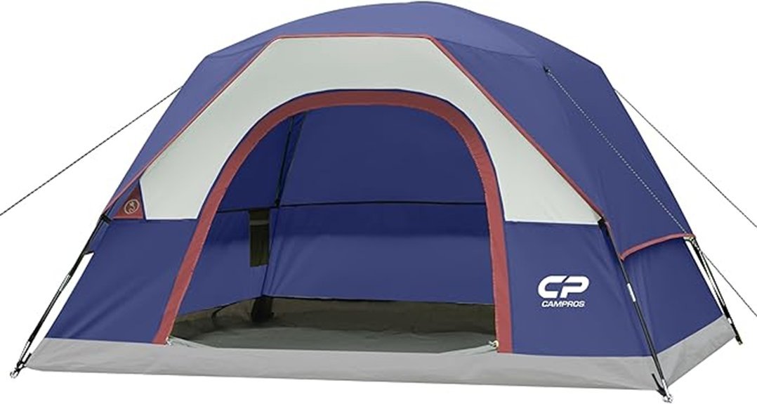 waterproof dome camping tent