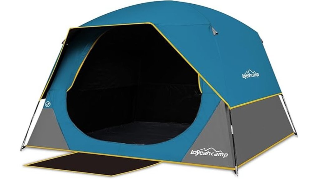 waterproof family camping tent