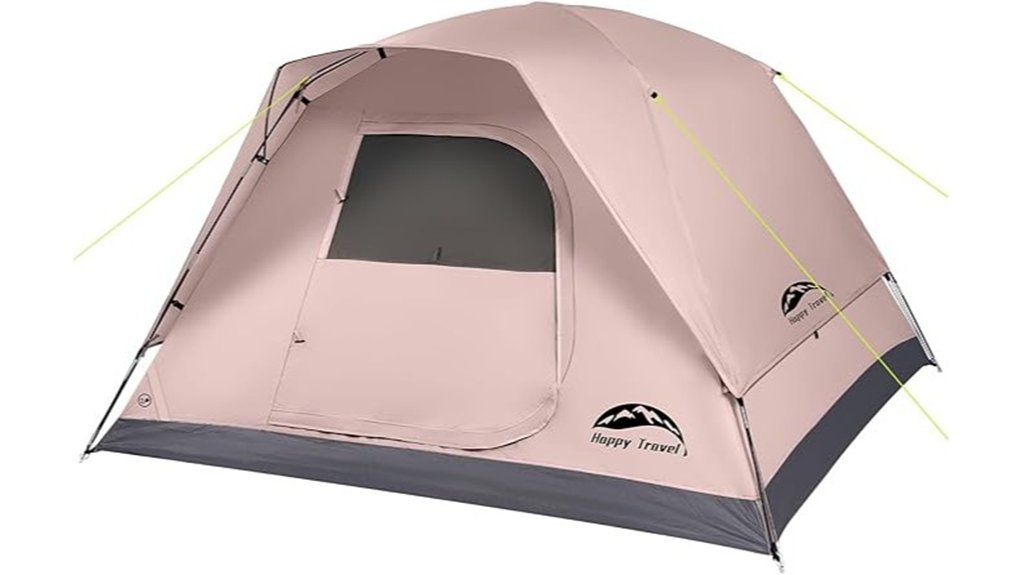 waterproof four person camping tent