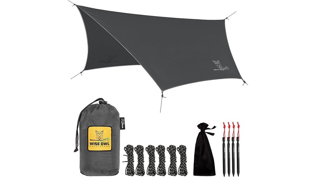 waterproof hammock rain fly