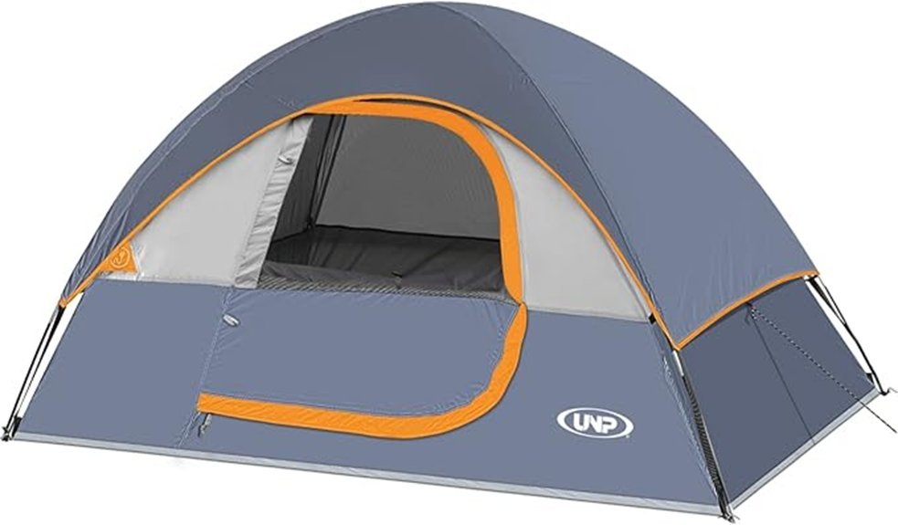 waterproof windproof camping tent