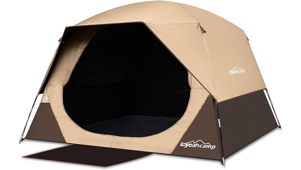 weatherproof family camping tent