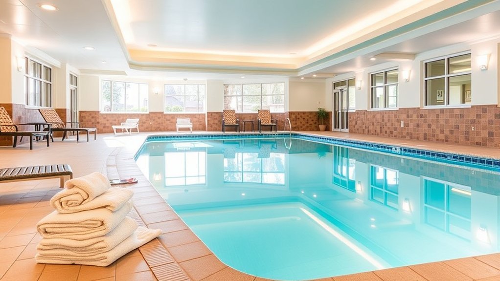 year round indoor pool fun