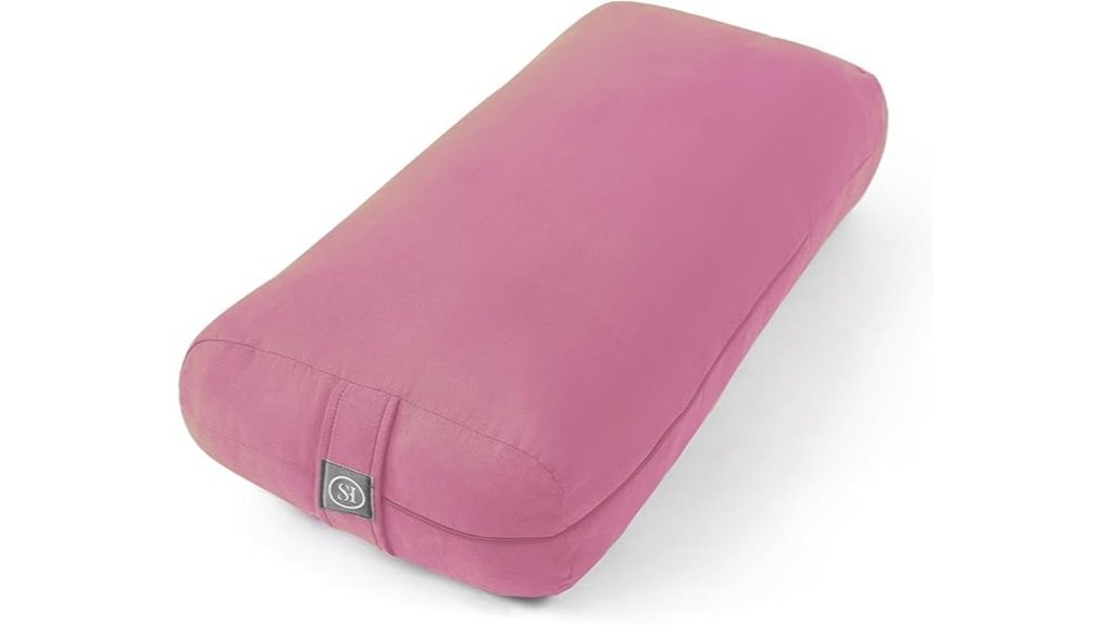 yoga relaxation bolster pillow