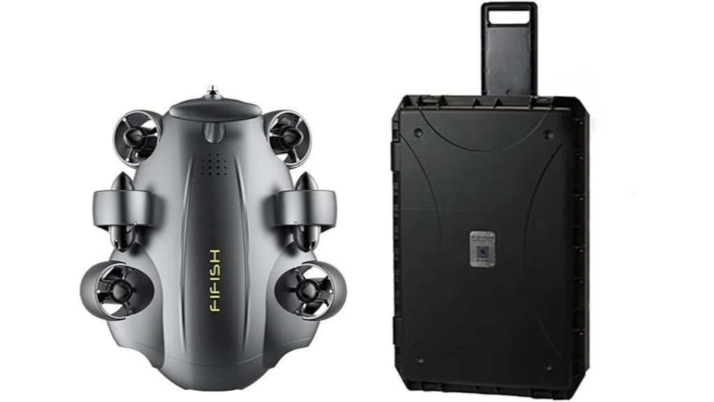 4k underwater drone exploration