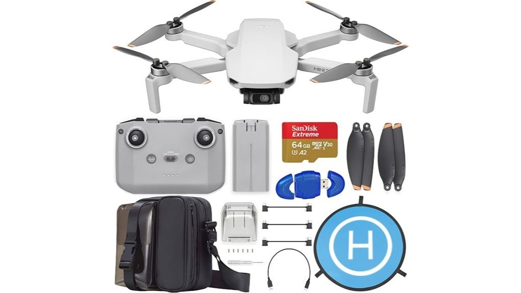 compact drone bundle package