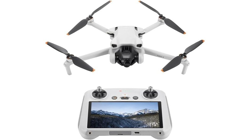 compact drone with gimbal