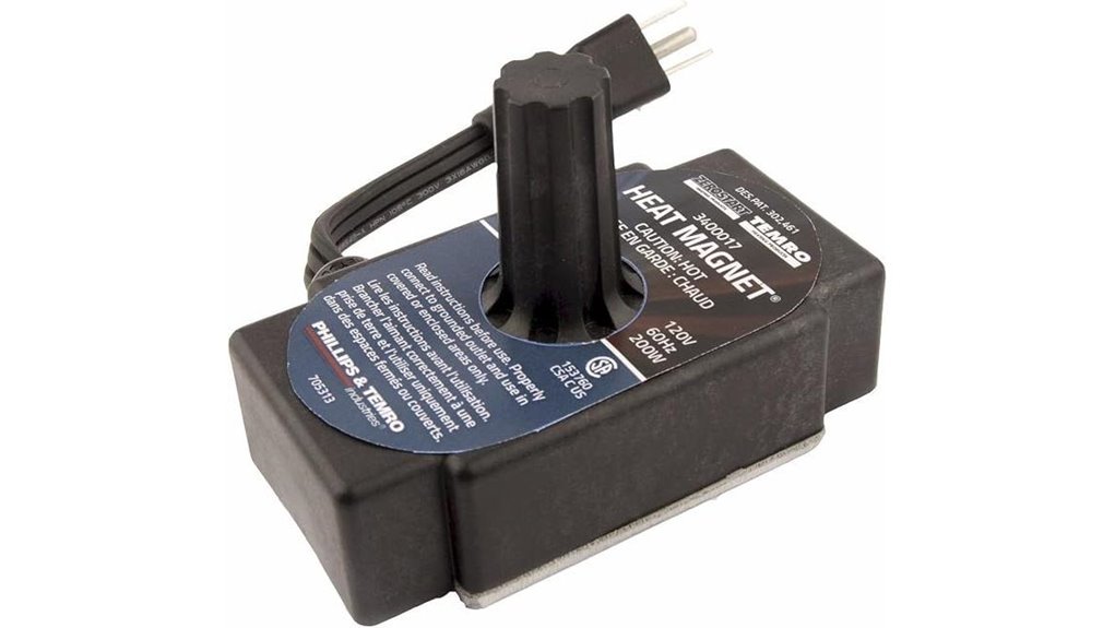 magnetic engine heater 200w