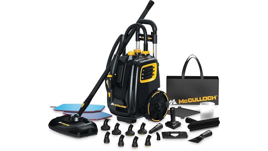 steam cleaner with accessories