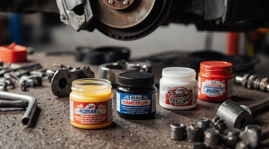 top brake grease guide