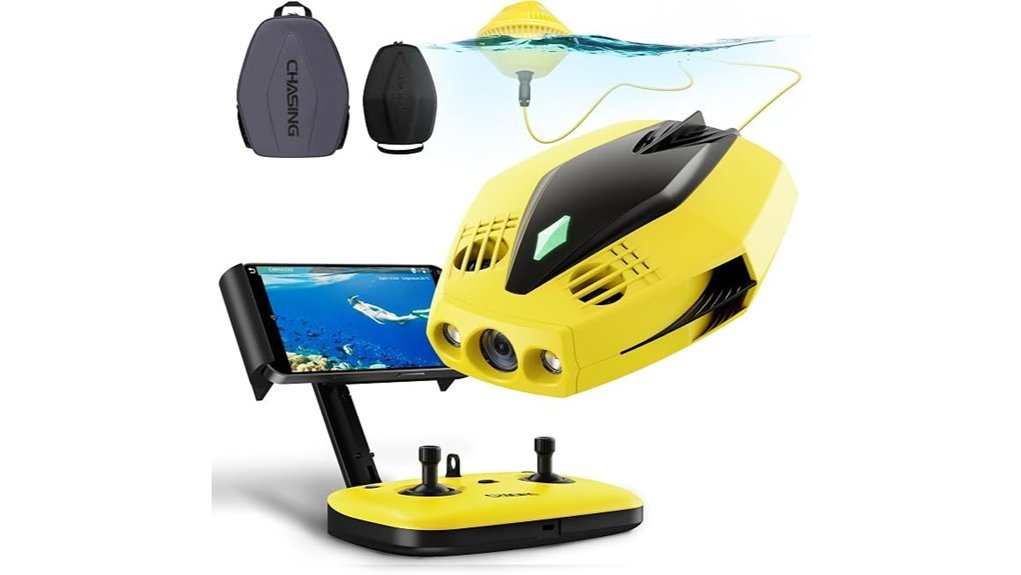 underwater drone with camera